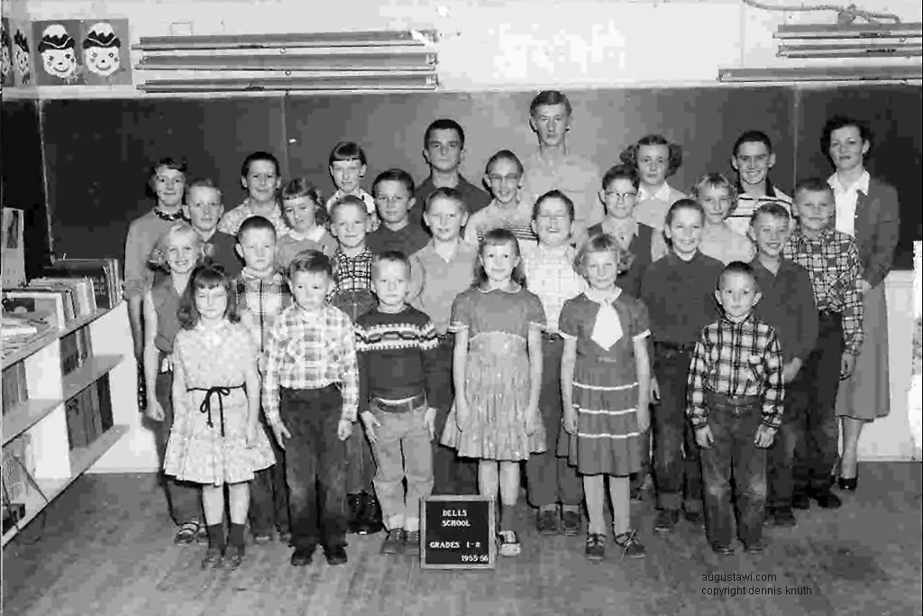 Dells Mill Class of 1956 One hundred fifty years after Augustas founding
