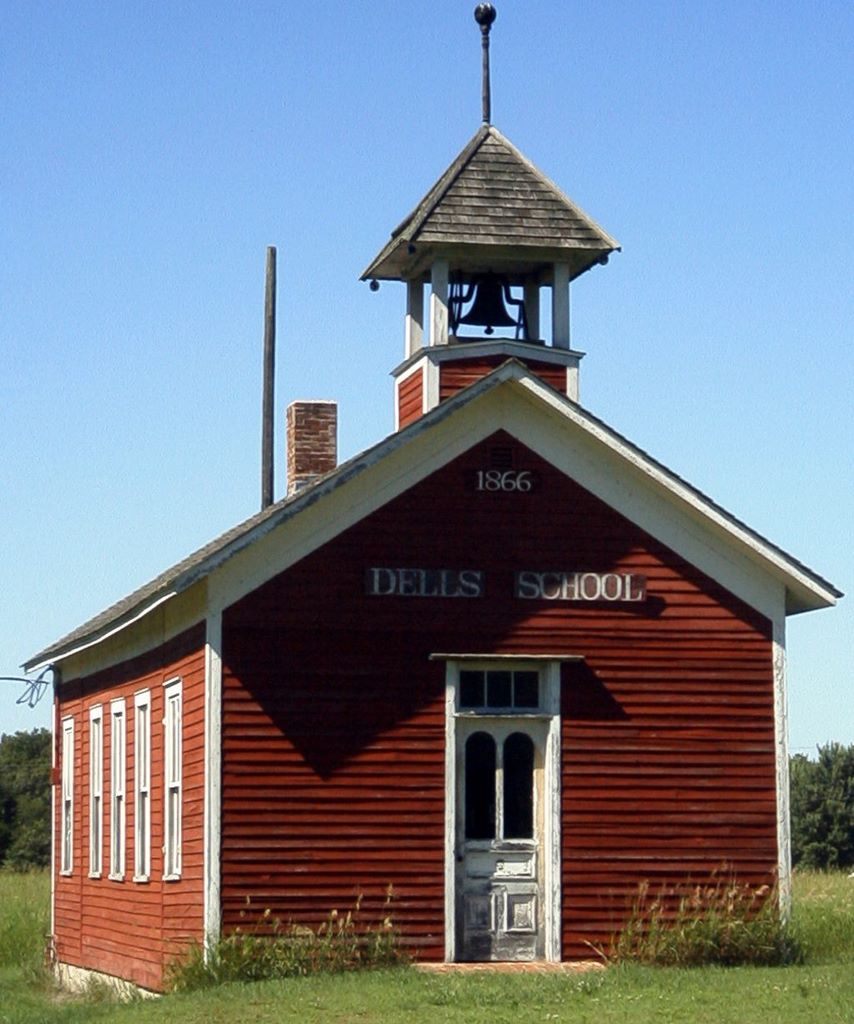 Dells School The one room school in Augusta Wisconsin