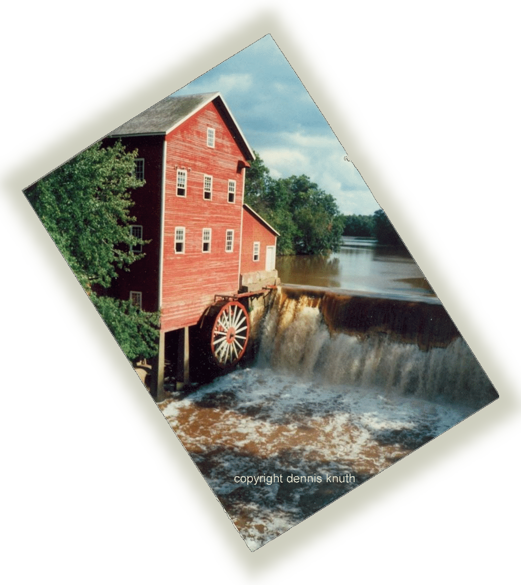 Wisconsin Dells Mill Augusta Wisconsin 1970