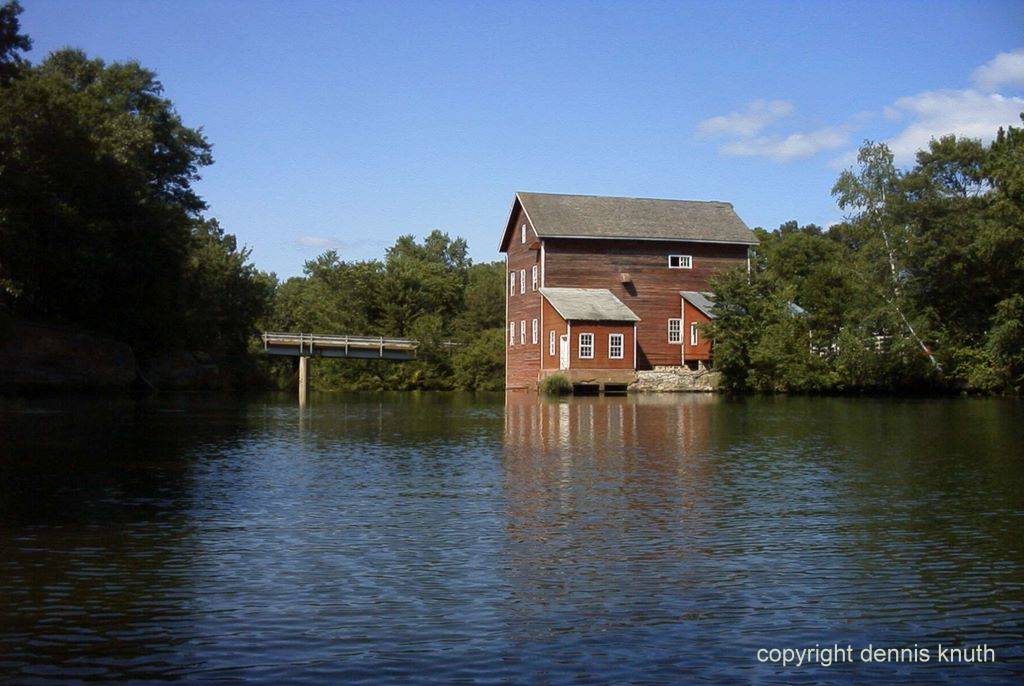 Dells Pond The Dells Mill Pond Mill and Bridge