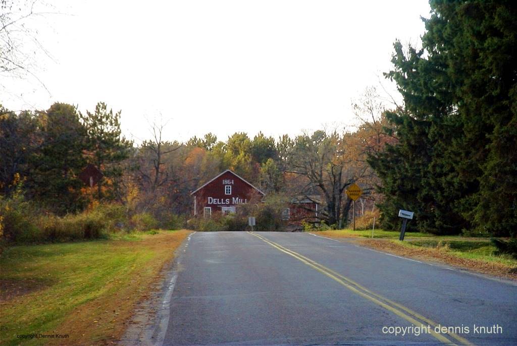 Dells Mill Road in Autumn