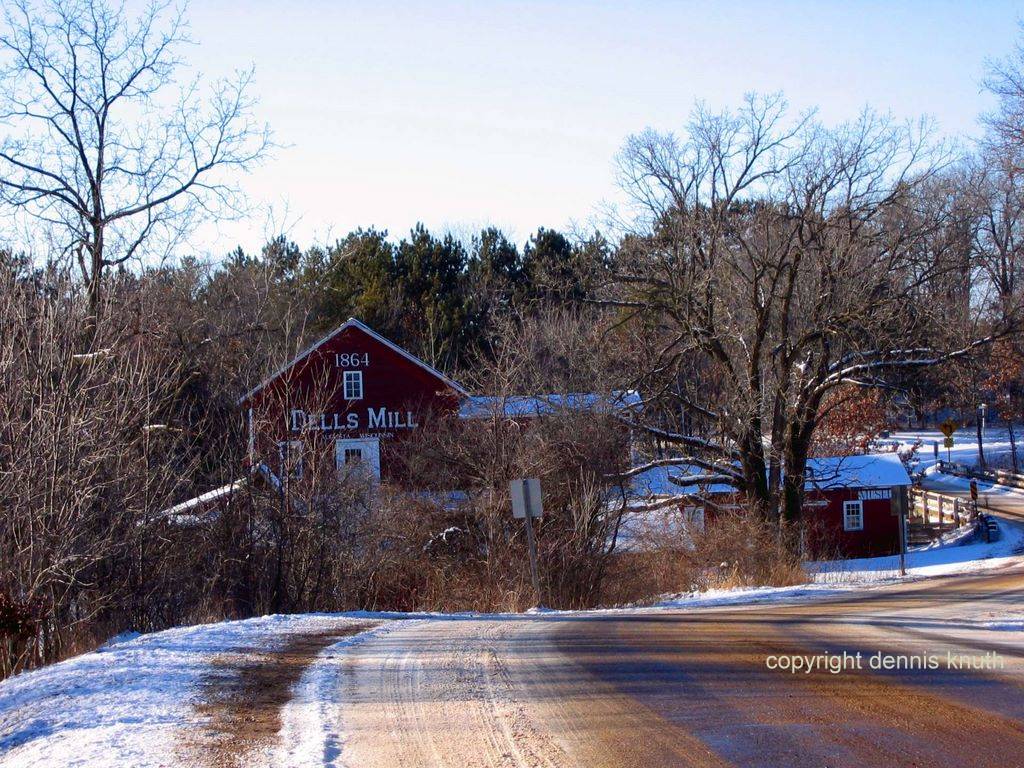 One the Autumn Road to the Dells Mill