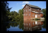 The Dells Mill from the Dells Pond in Augusta Wisconsin