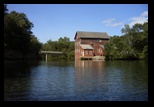 The Dells Mill from the Dells Pond in Augusta Wisconsin