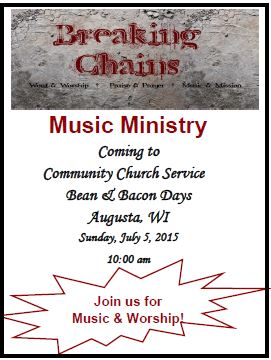 Community Church Service Breaking Chains