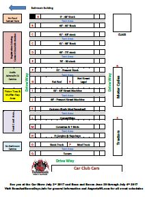 Augusta Wisconsin Car Show Grounds Layout