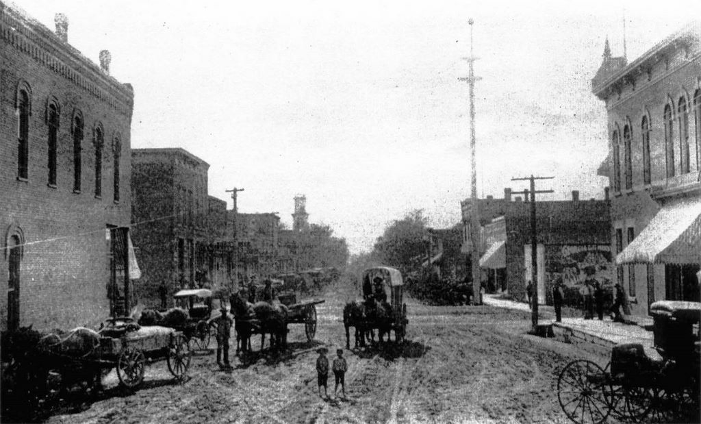 The City of Augusta Wisconsin 1907 Lincoln Street in 1907 Pioneer Augusta WI 