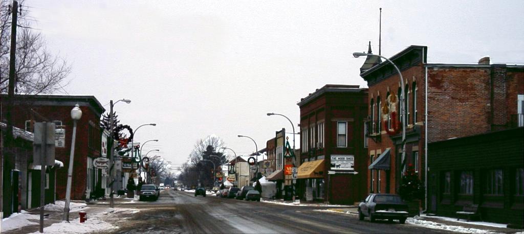 Lincoln Street in Augusta December 2000