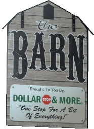 The Augusta Wisconsin Barn Dollar Stop Store