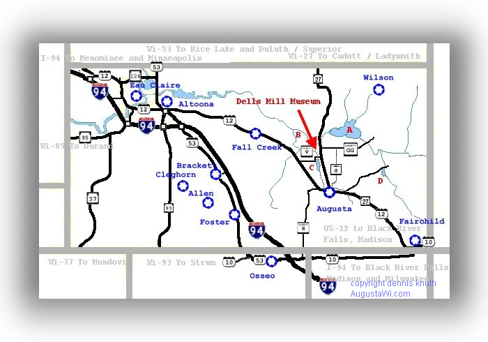 Eau Claire County Map