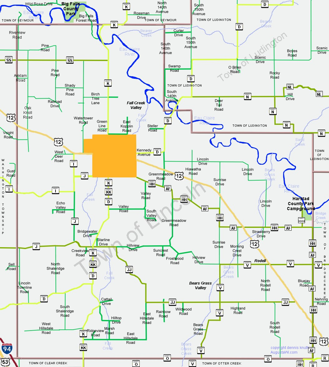 Lincoln Township Map