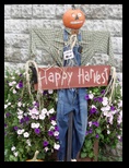 Augusta Wisconsin Scarecrow Avenue Happy Harvest at the Woodshed