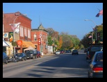 October Lincoln Street in Augusta Wisconsin