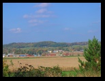 Autumn from South Pease Street in Augusta Wisconsin