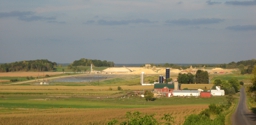 Sand Mine in Eau Claire County in the Town of Bridgecreek near Augusta