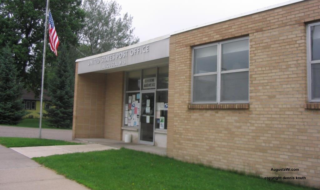 Augusta Wisconsin Post Office 54722 in Augusta WI