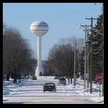 Watertower from Brown Street