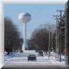 Watertower from Brown Street in Augusta