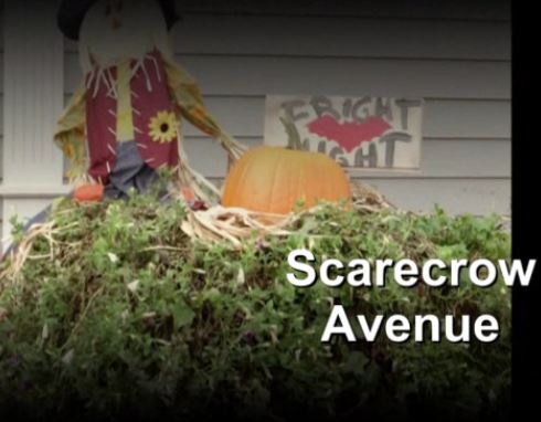 Scare Crow Avenue in Augusta WI video